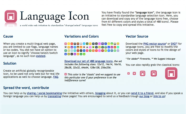 Language Icon